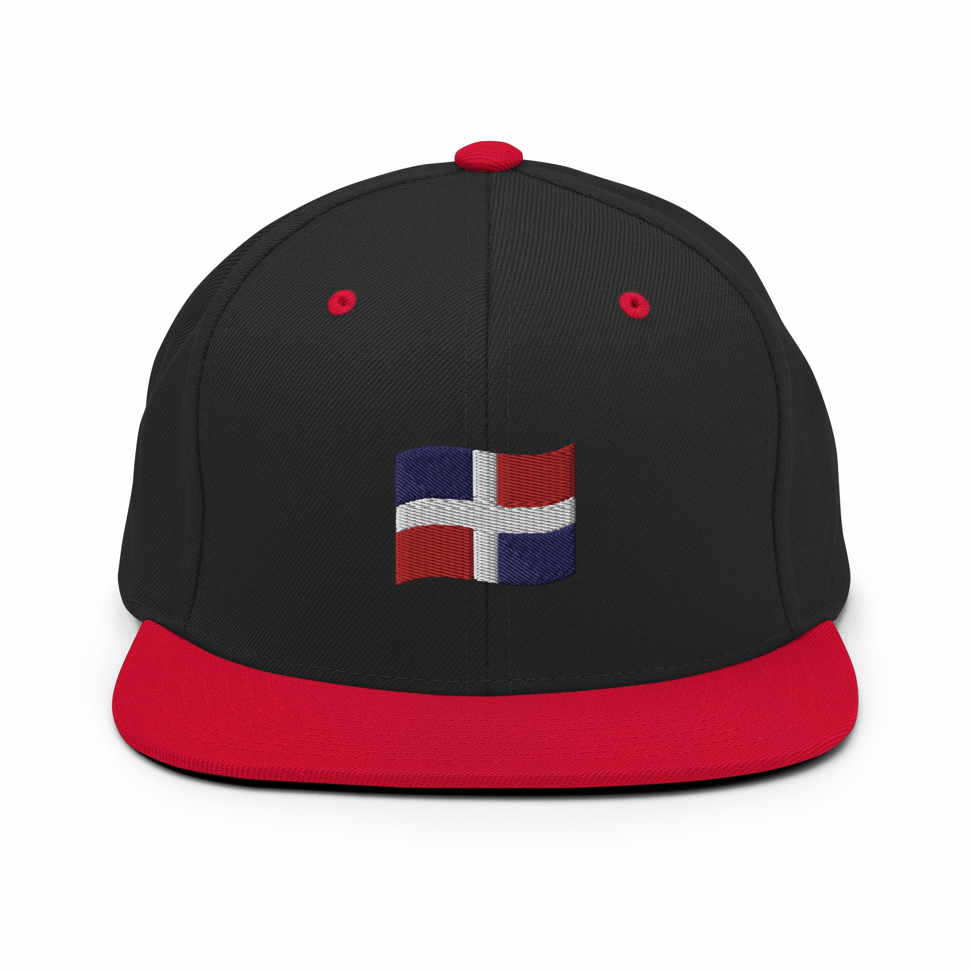 Dominican Republic Flag Emoji Snapback Hat