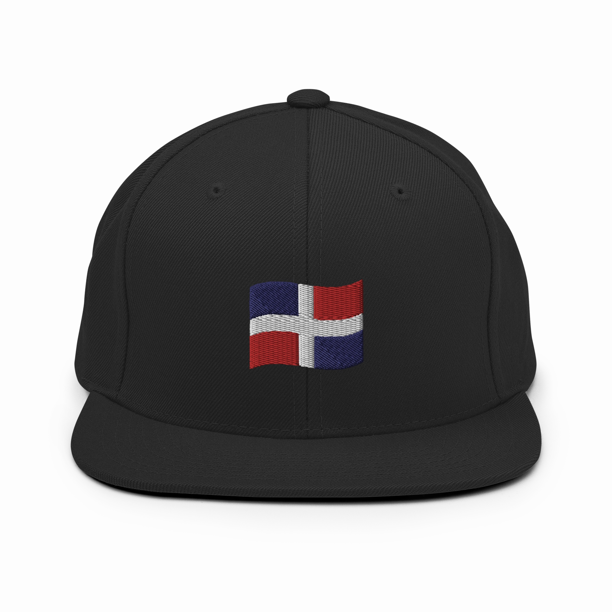 Dominican Republic Flag Emoji Snapback Hat