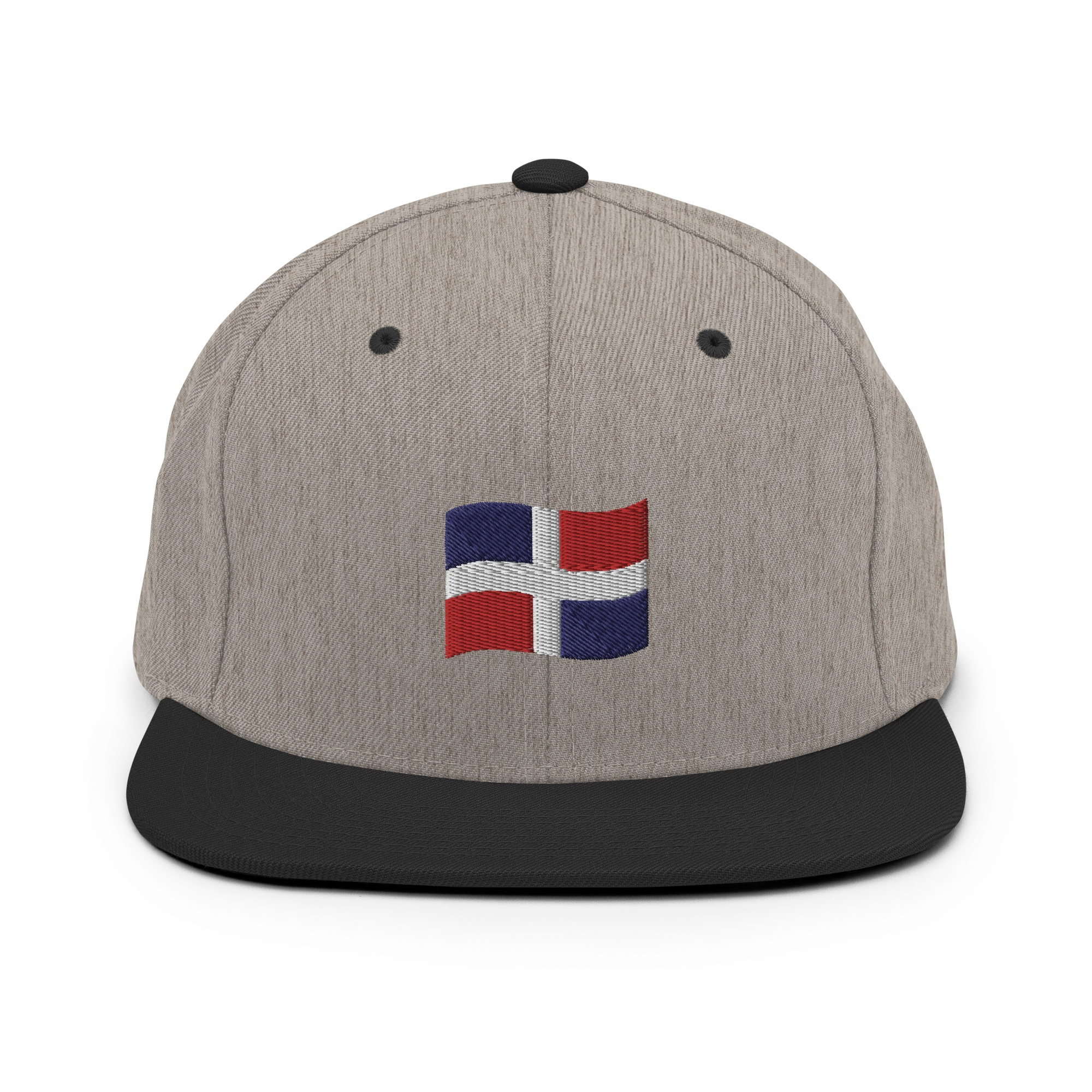 Dominican Republic Flag Emoji Snapback Hat
