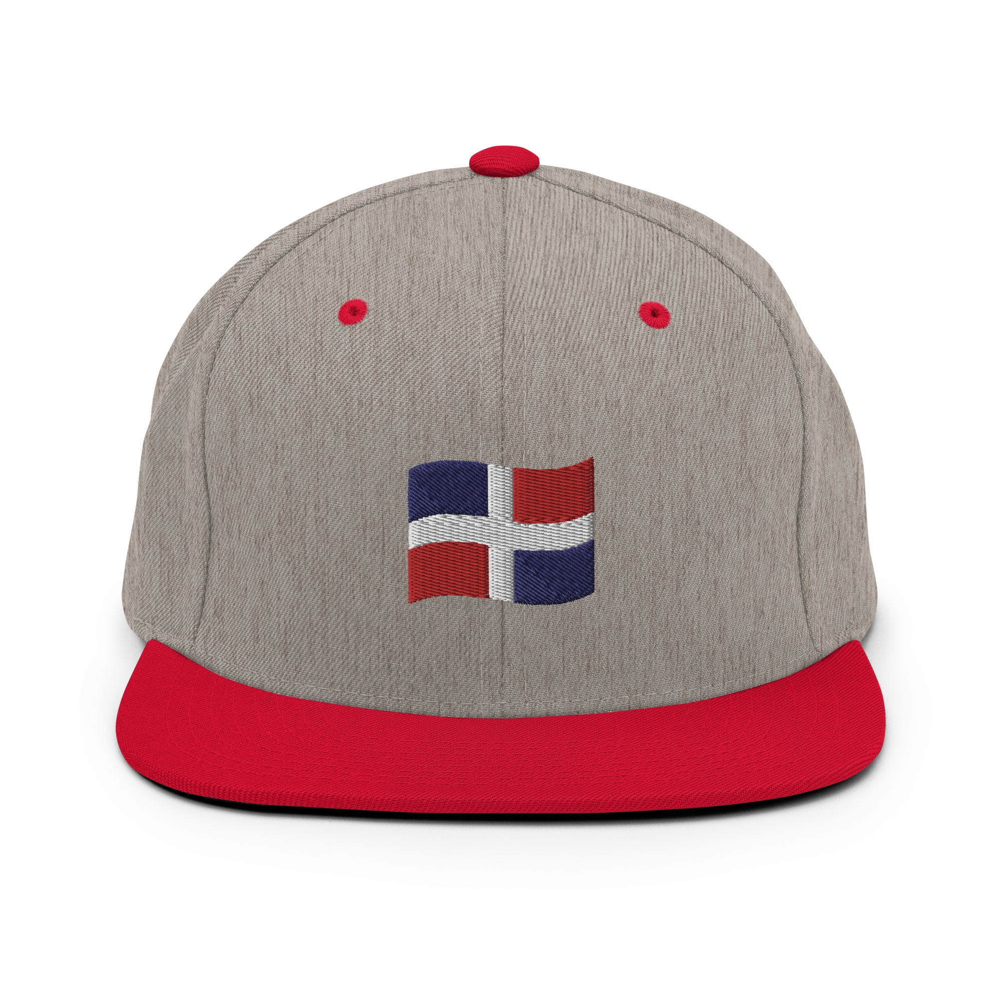 Dominican Republic Flag Emoji Snapback Hat