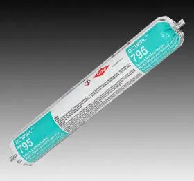 Dow Corning 795 Black Silicone Weatherseal Building Sealant Sausage - Case of 16