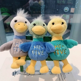 Duckling Plush Keychain