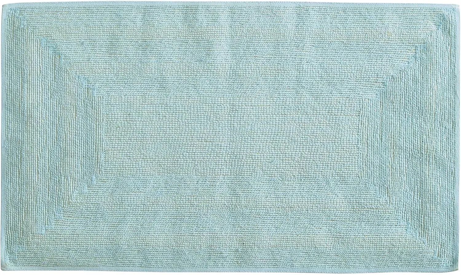 Eddie Bauer - Bath Rug, Soft Plush Tufted with Skid-Resistant Backing, Quick Dry & Super Absorbent (Logan Aqua, 24" x 40")