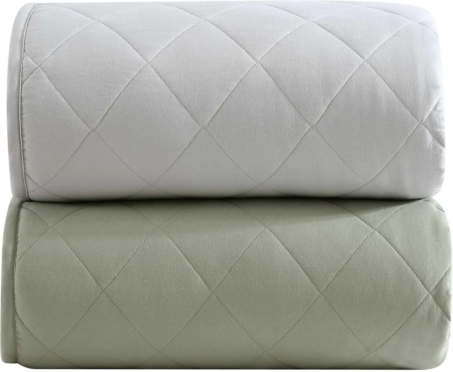Eddie Bauer - Twin Blanket, Soft & Cozy Bedding, Quilted Home Decor (Classic Solid Green, Twin)