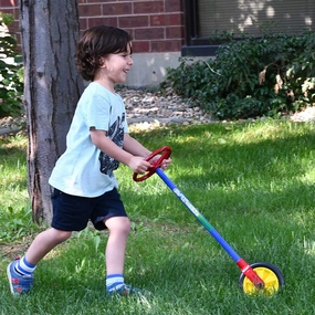 edxeducation Go Wheelie - Steering Wheel for Toddlers and Children - Encourage Role Play, Balance and Coordination - Ages 18m 