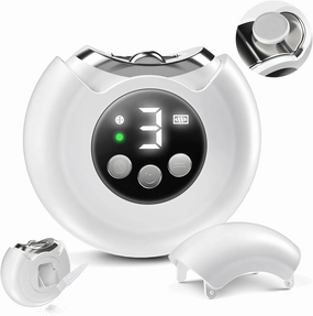Electric Nail Clipper,VBXBKC 3 Speeds Electric Automatic Nail Clipper with LCD Digital Display,Safety Electric Trimmer for Baby Seniors and Adult