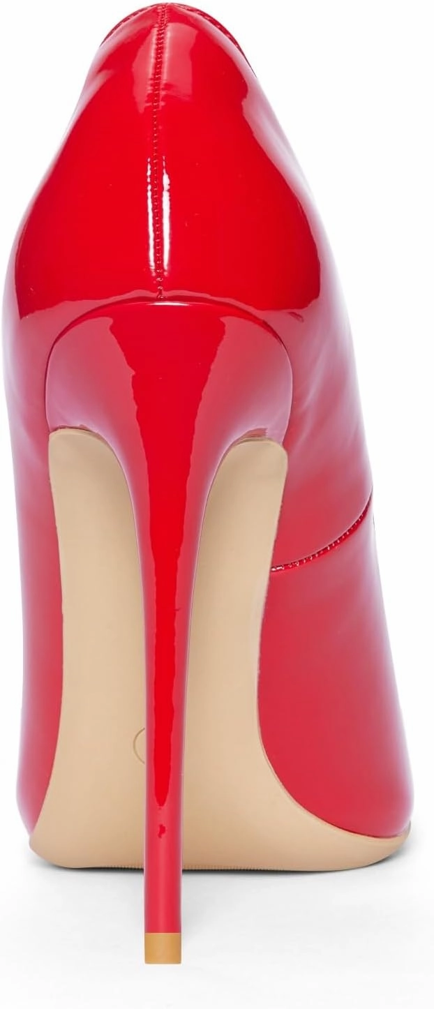 Elisabet Tang Women Pumps, Pointed Toe High Heel 4.7 inch/12cm Party Stiletto Heels Shoes