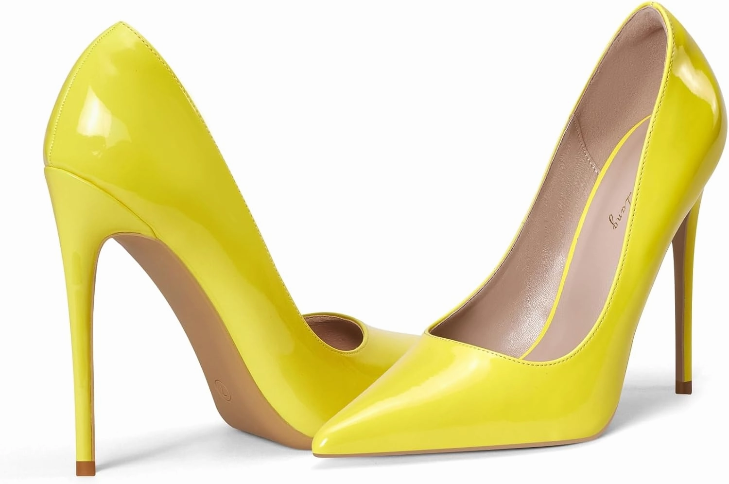 Elisabet Tang Women Pumps, Pointed Toe High Heel 4.7 inch/12cm Party Stiletto Heels Shoes