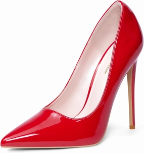 Elisabet Tang Women Pumps, Pointed Toe High Heel 4.7 inch/12cm Party Stiletto Heels Shoes