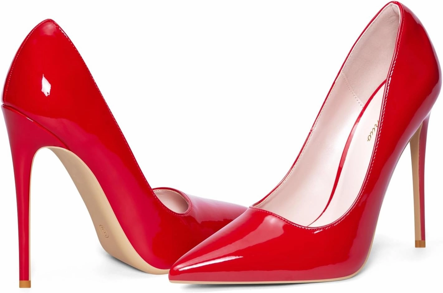 Elisabet Tang Women Pumps, Pointed Toe High Heel 4.7 inch/12cm Party Stiletto Heels Shoes
