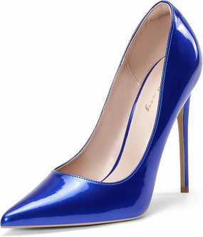 Elisabet Tang Women Pumps, Pointed Toe High Heel 4.7 inch/12cm Party Stiletto Heels Shoes
