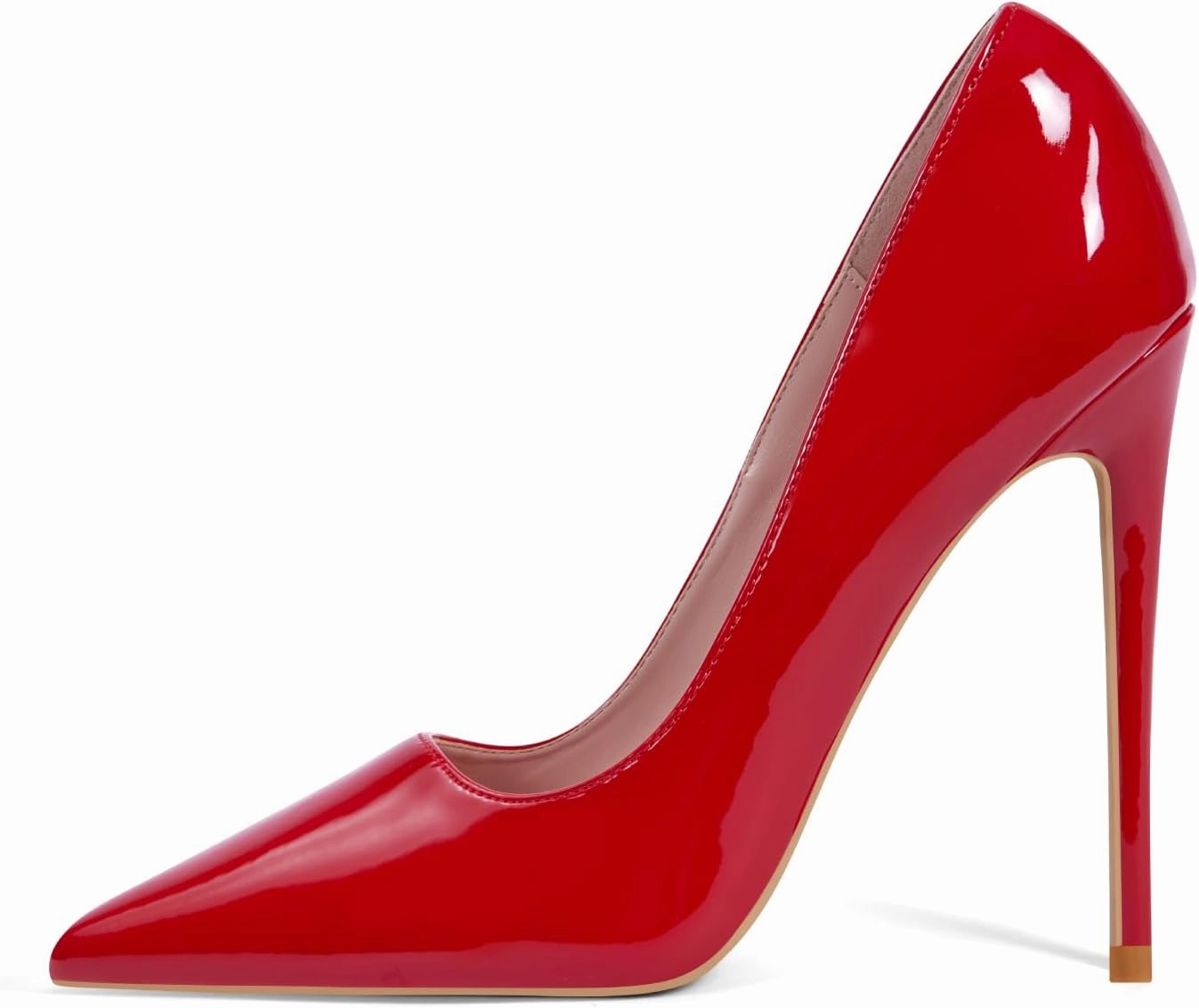 Elisabet Tang Women Pumps, Pointed Toe High Heel 4.7 inch/12cm Party Stiletto Heels Shoes
