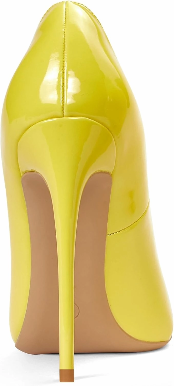 Elisabet Tang Women Pumps, Pointed Toe High Heel 4.7 inch/12cm Party Stiletto Heels Shoes