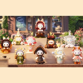 Emma Coffee ShopSeries Blind Box Action Figures Mystery Box Cute Random Toys Birthday Gifts Christmas Collectible Toy for Desktop Ornaments,3PCS