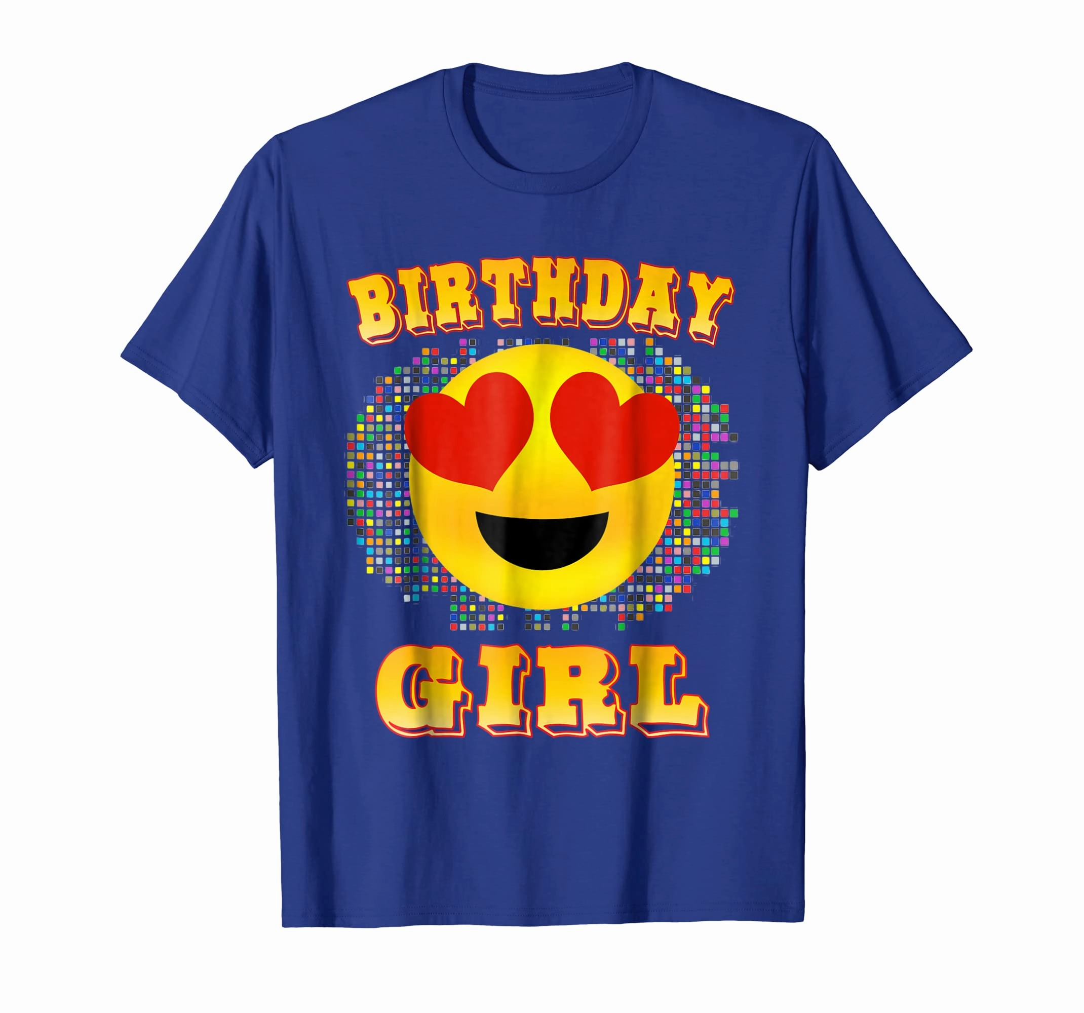 Emoji Birthday Girl Shirt Heart Eyes Emoticon Party Theme