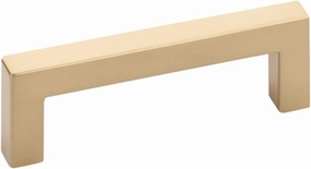 Emtek 86707US4 Warwick Cabinet Pull Satin Brass (6" Screw Hole Centers)