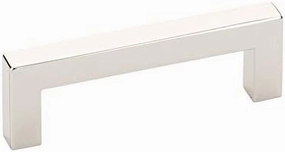 Emtek Warwick Pull Available in 7 Sizes and 6 Finishes - 86710US14 - (Center to Center 12", Polished Nickel - US14)