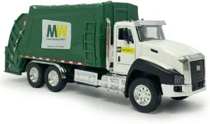 Engineering Truck Sanitation Vehicle Construction Model Car Diecast Pull Back Kids Toy Vehicle