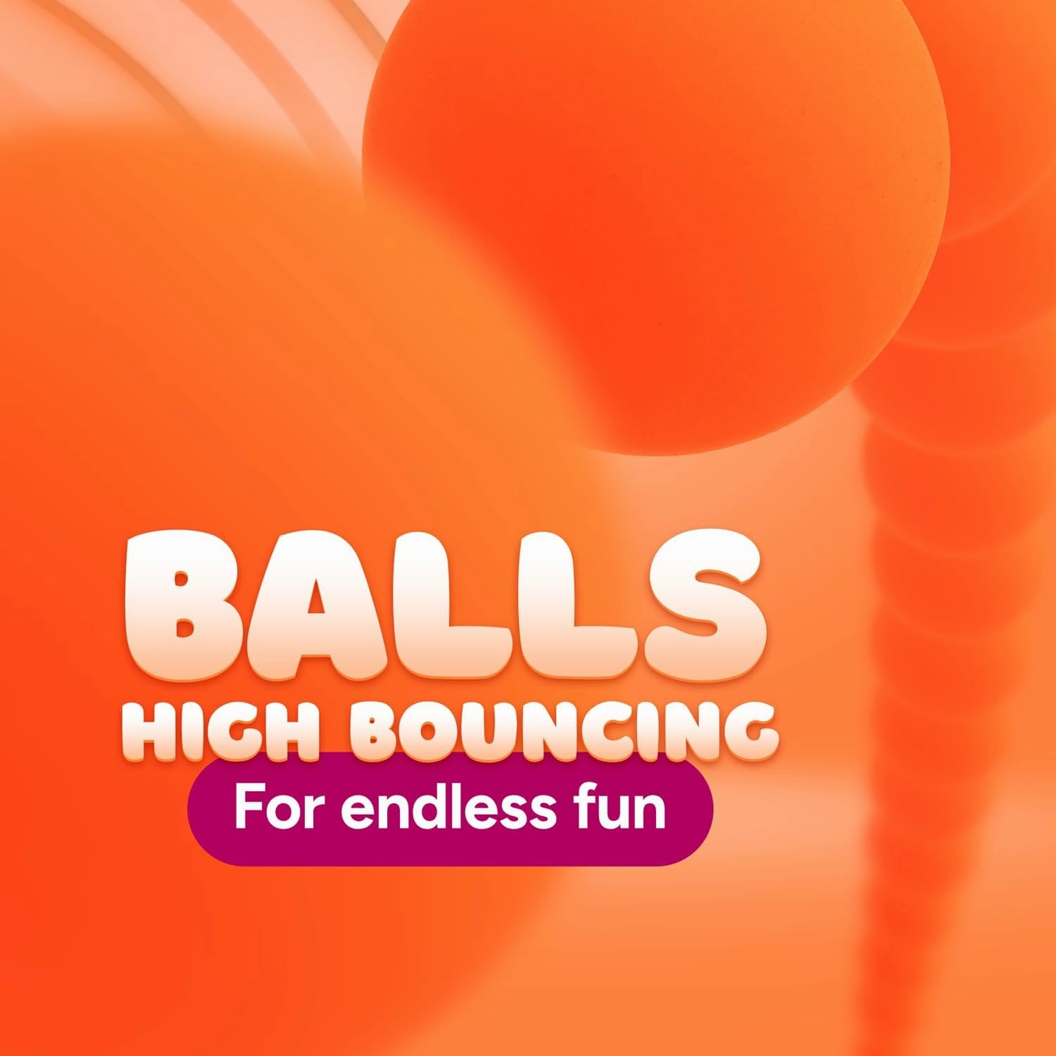 Entervending Bouncy Balls - Rubber Balls for Kids - Frosty Bounce Balls - Large Bouncy Ball 45 mm - Super Ball Vending Machine Toys - Bouncing Balls Party Favors