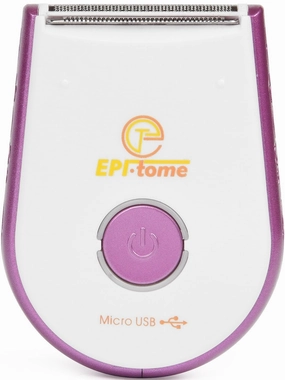 Epitome "Mini Bomber" USB Charging Travel Portable Hypoallergenic Sensitive Cordless Wet or Dry Body Ladies Cute Little Shaver