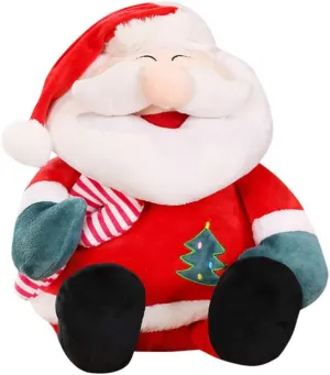 ERINGOGO Christmas Santa Claus Plush Doll Adorable Stuffed Toy for Holiday Decor for Sofas Cars Christmas Parties Soft and for Collectors and Gifting