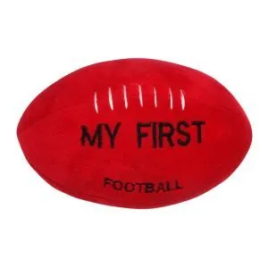 ES Kids - Baby's First Football with Rattle, AFL Style