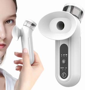 Eye Steamer, Eye Mist Steam Sprayer for Relief Dry Eye, Portable Eye Steamer Moisturizer Soother, Mini Rechargeable Eye Mist Sprayer