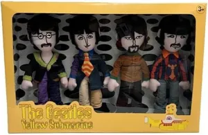 Factory Entertainment The Beatles Yellow Submarine Band Member Plush Box Set 9 inches