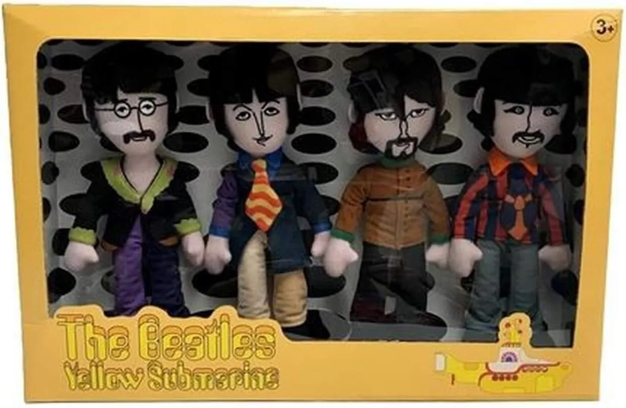 Factory Entertainment The Beatles Yellow Submarine Band Member Plush Box Set 9 inches