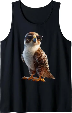 Falcon Kestrel Falcons Hunting Peregrine Birds Falconry Tank Top