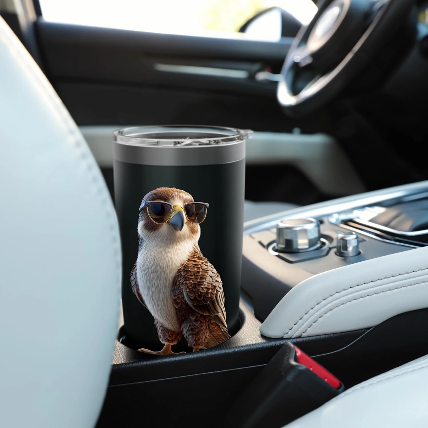 Falcon Kestrel Falcons Hunting Peregrine Birds Falconry Stainless Steel Insulated Tumbler