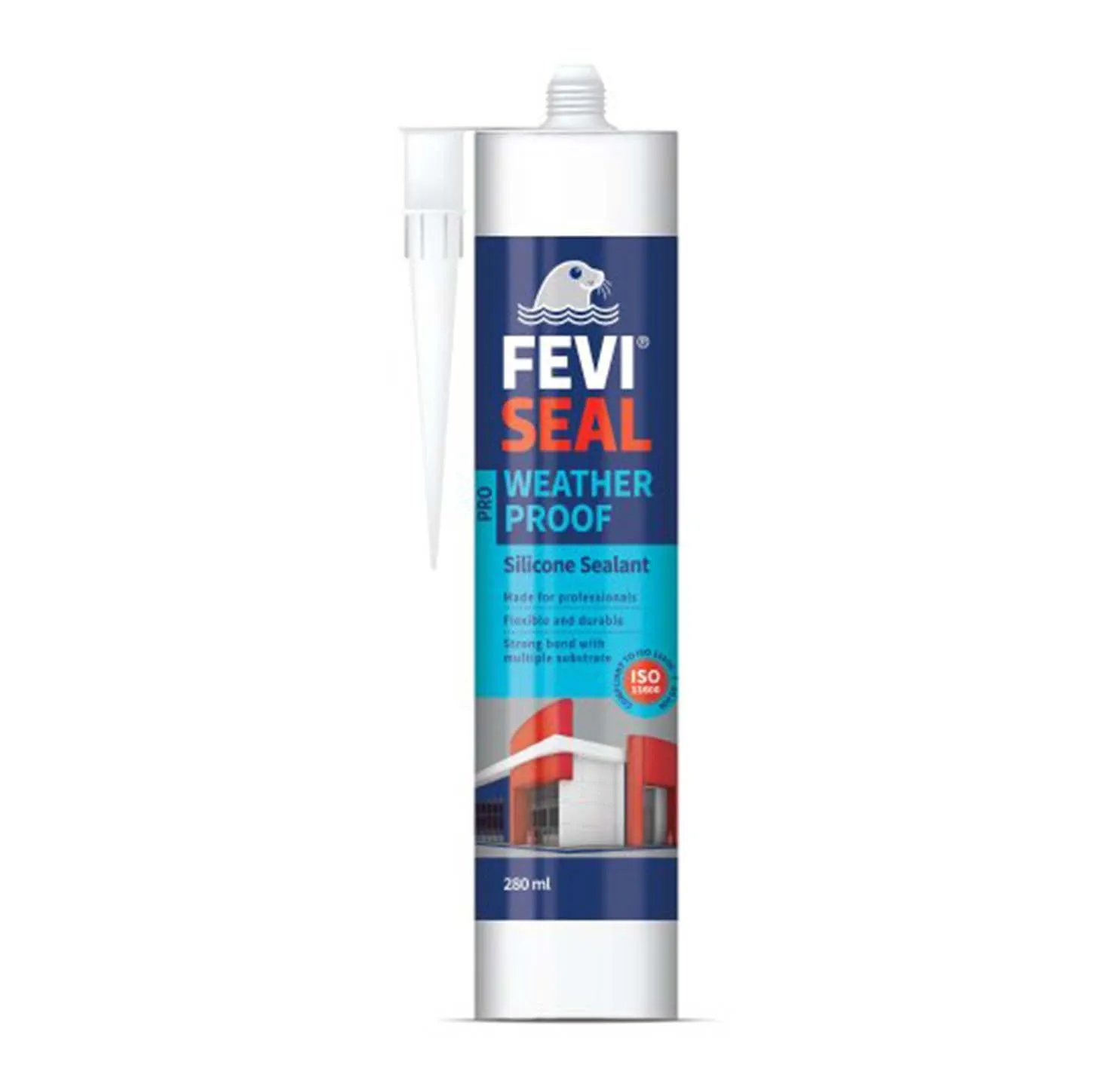 Fevi Seal Pro Weather Proof Silicone Sealant 280ml