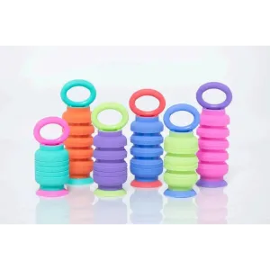 Fidgety Krumples Mini Plungy (One per order - Assorted colors)