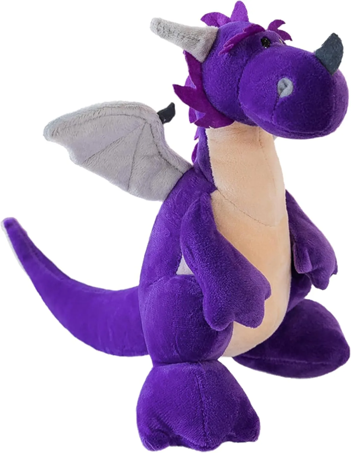 Fire Dragon - Cute Dinosaurs Stuffed Animal Plush Toy - Adorable Soft Dragon Toy Plushies and Gifts - Perfect Present for Kids, Babies, Toddlers (Purple,11.8 inch/30cm)