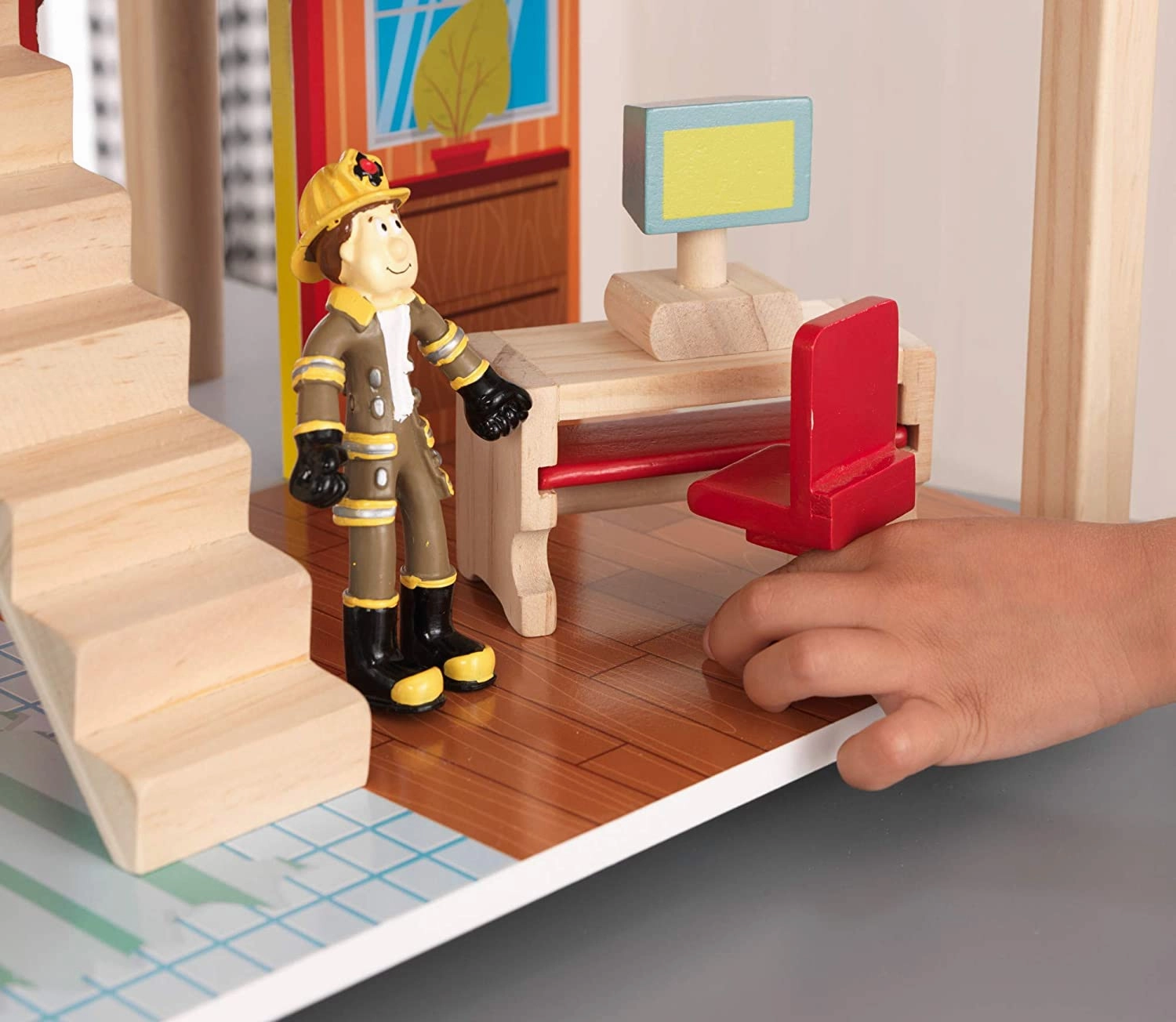 Fire Station Set Multicolor