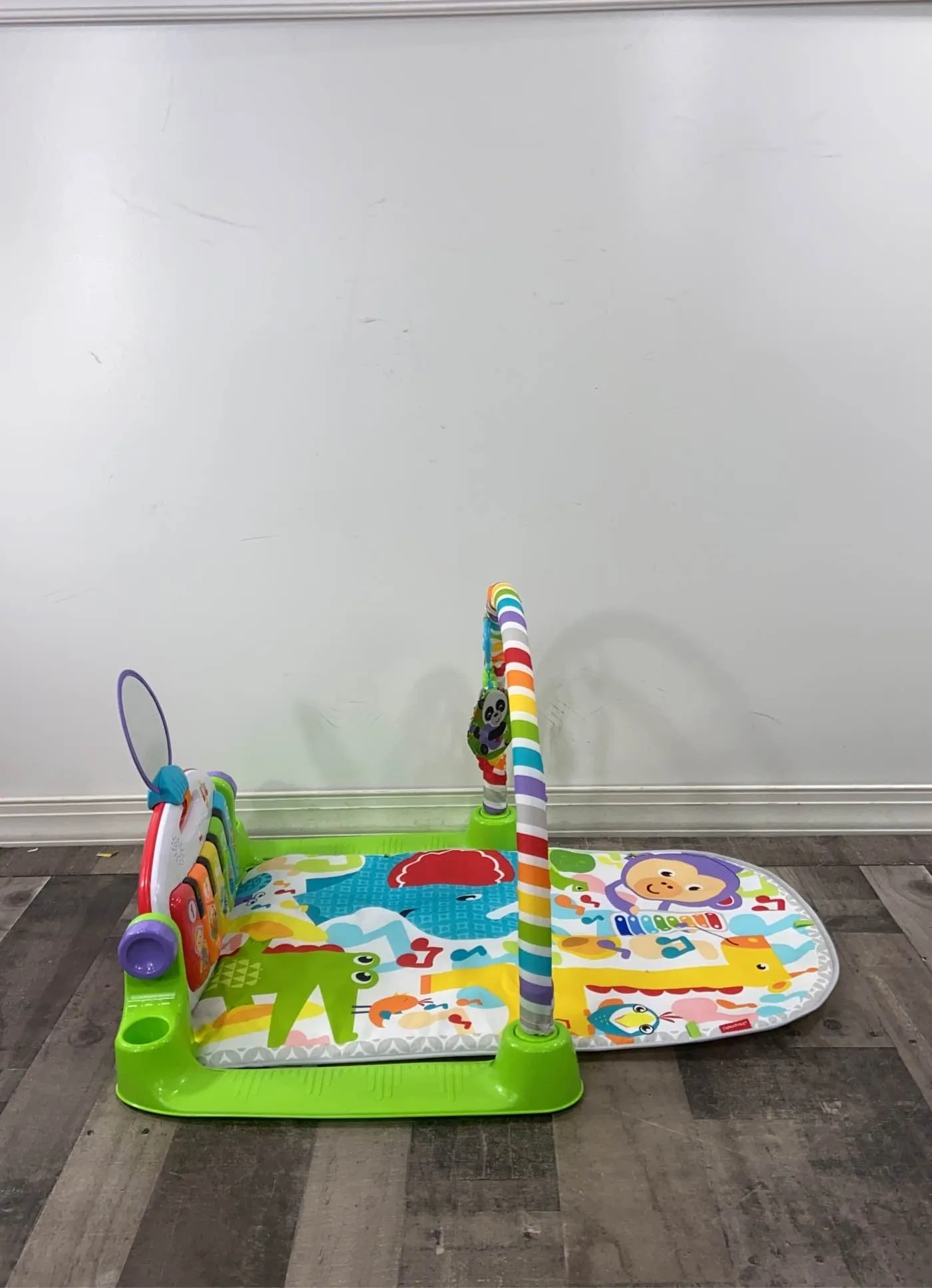 Fisher Price Deluxe Kick & Play Piano Gym, Green