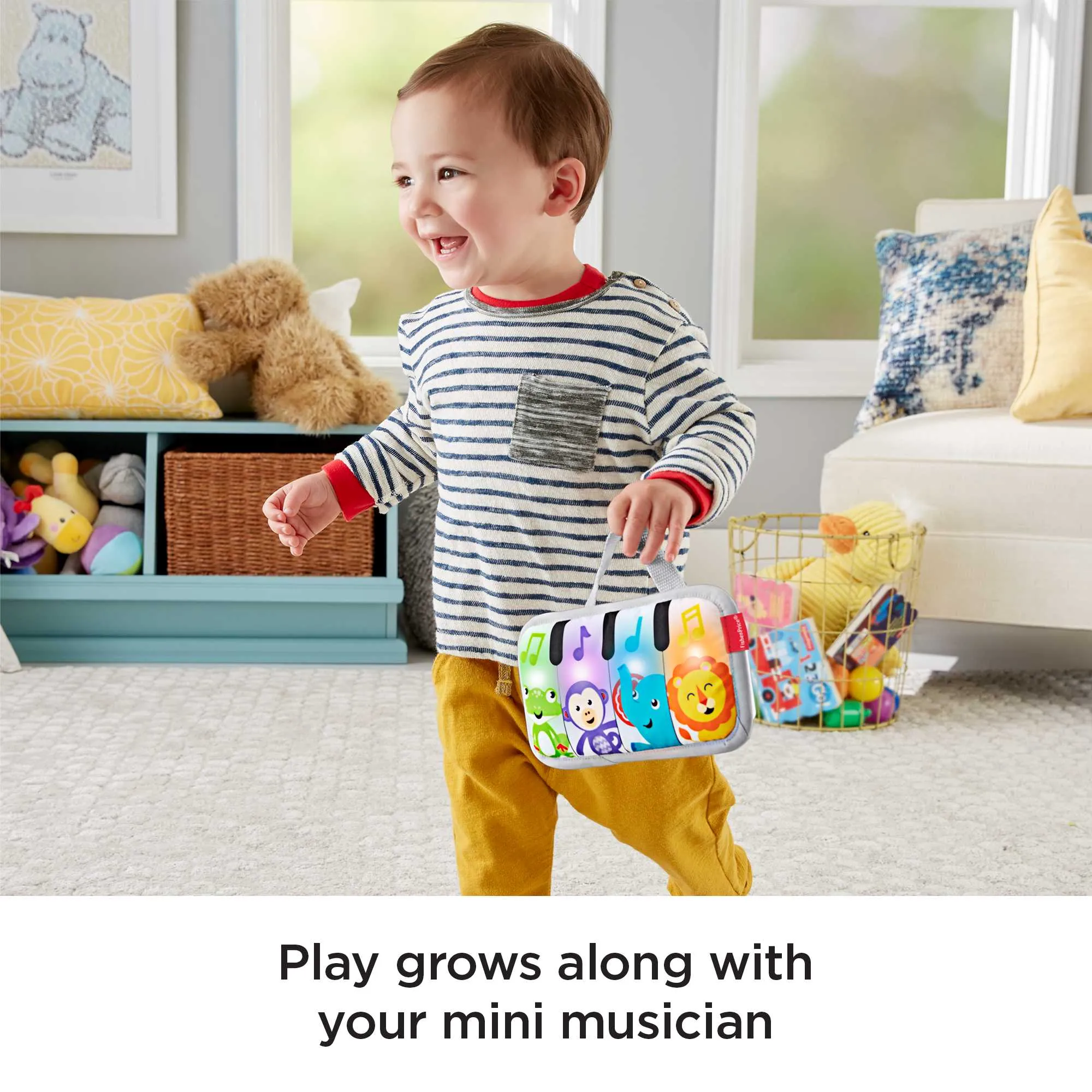 Fisher-Price Mini Musicians Piano Wedge