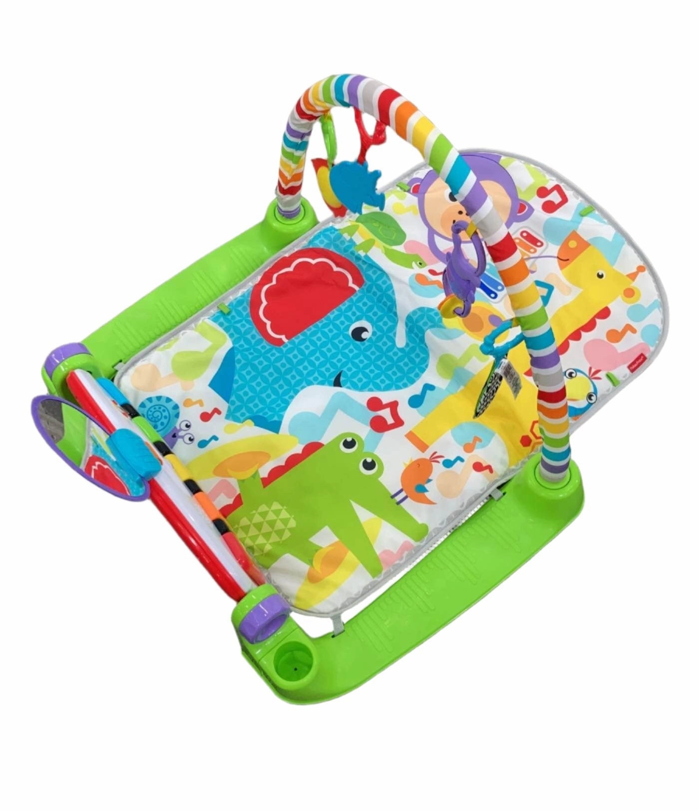 Fisher Price Deluxe Kick & Play Piano Gym, Green
