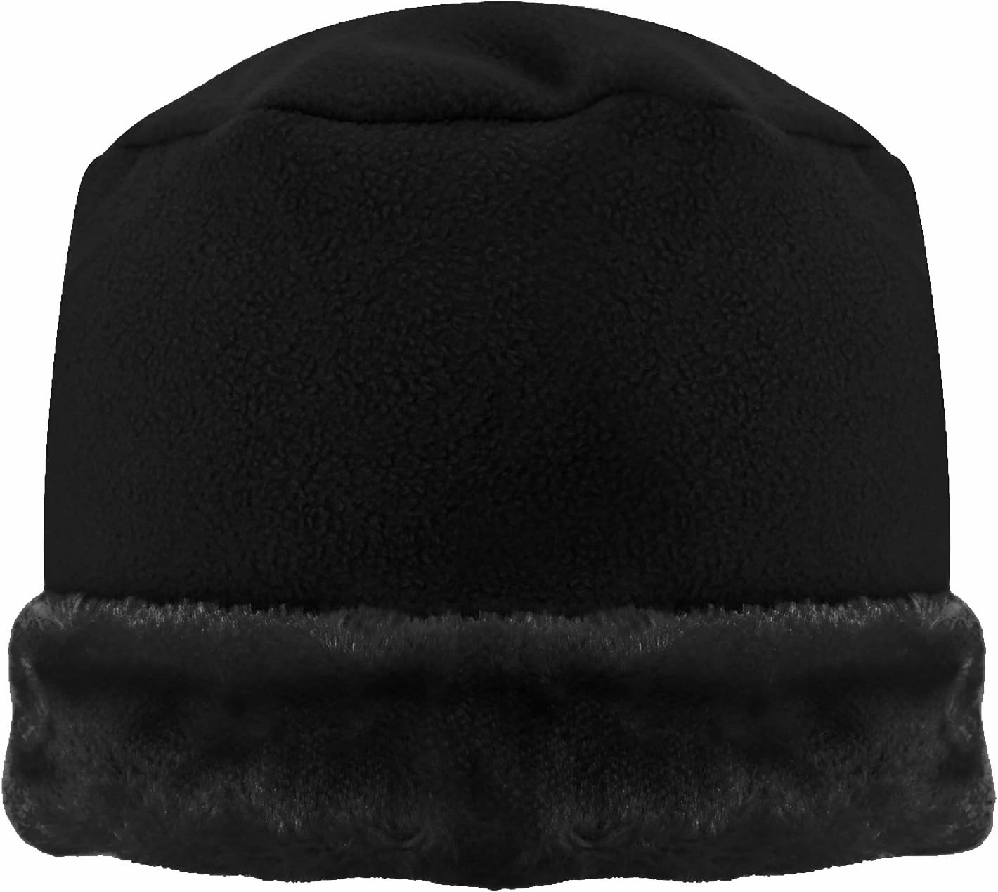 Fleece Hat Scarf & Glove Set With Plush Fur Trim