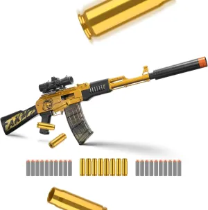 Foam Blaster with Soft Bullets, Outdoor Toy Acitivity (AglodenK)