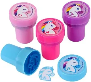 Forest & Twelfth Unicorn Stampers, Pack of 24, School Stationery Supplies, Ideal as Party Favors, Goodie Bag Stuffers, Classroom Rewards, Game Prizes, All-Occasion Gifts for Kids (Unicorn)
