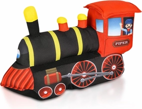 Forest & Twelfth 10" Plush Train Toy, Soft and Cuddly for Toddlers, Great for Imaginative Play, Nursery Decor, Theme Parties. Gift for Infants, Kids and Locomotive Enthusiasts