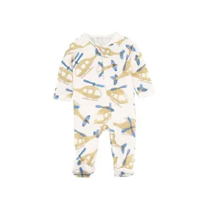 Fox & Finch High Flyer LS Zip Onesie
