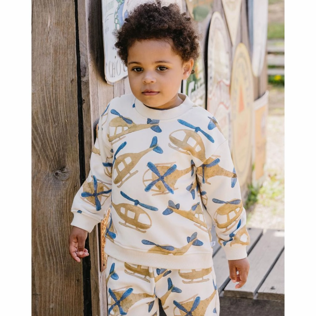 Fox & Finch High Flyer Print Sweatshirt