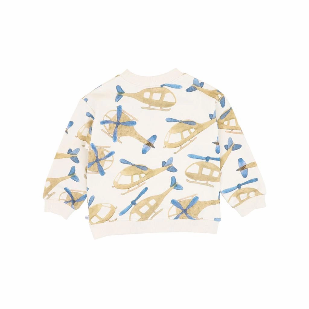 Fox & Finch High Flyer Print Sweatshirt