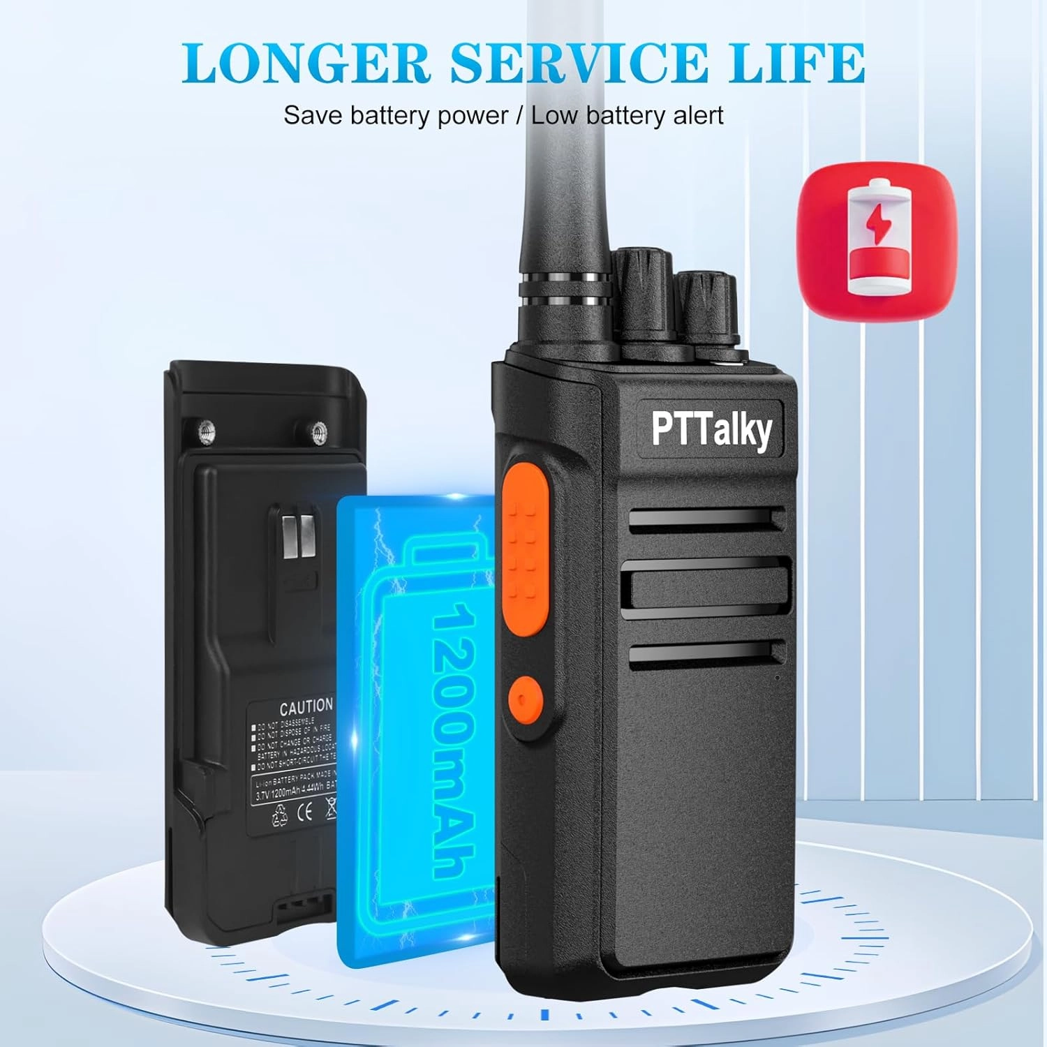 FR1 Walkie Talkies,Rechargeable 2 Way Radio for Adults Mini 16 FRS Channel Hands Free with Type C Charger for Family School Church Restaurant(2 Pack)