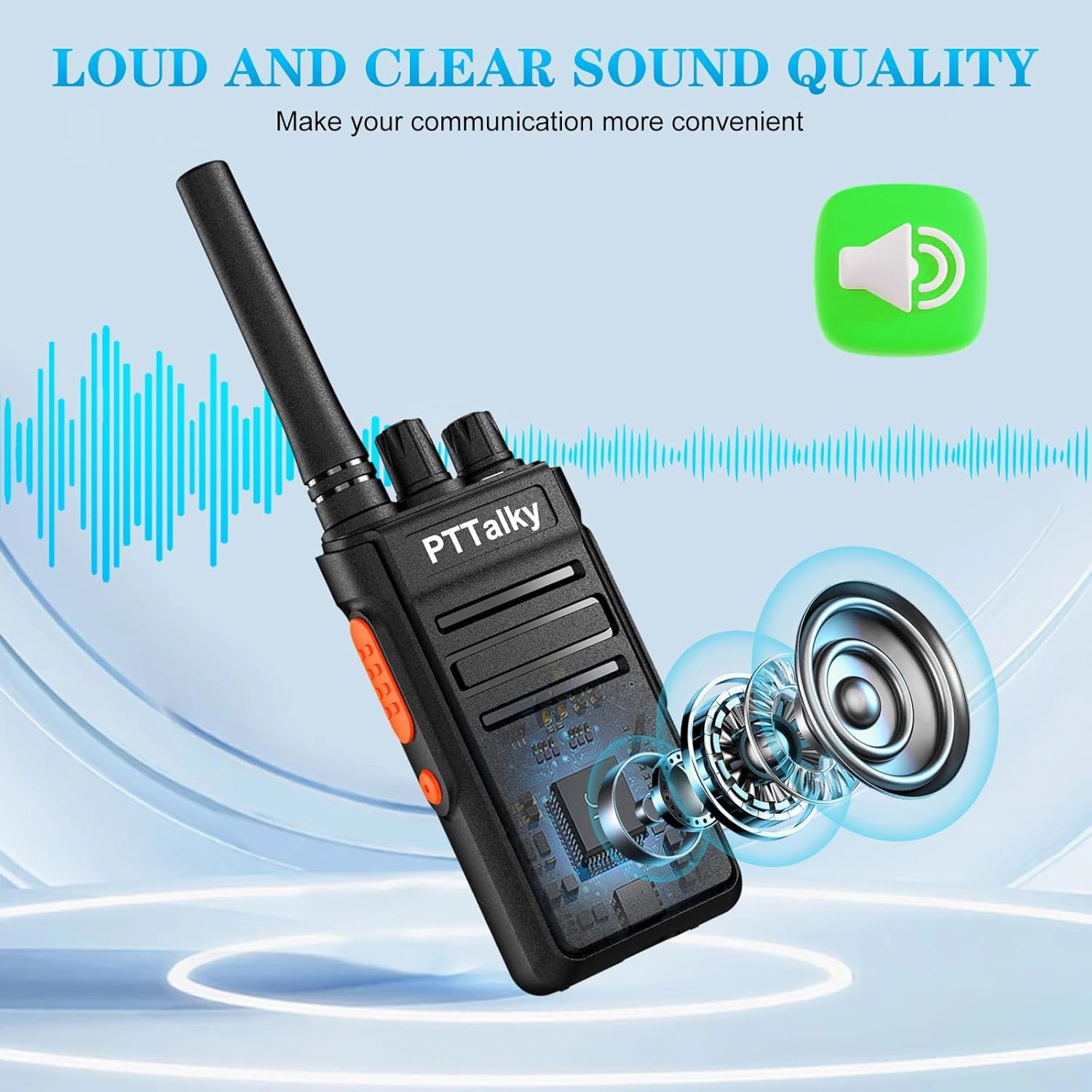 FR1 Walkie Talkies,Rechargeable 2 Way Radio for Adults Mini 16 FRS Channel Hands Free with Type C Charger for Family School Church Restaurant(2 Pack)