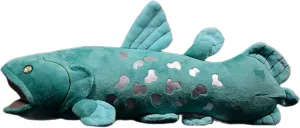 FRANKIEZHOU Lifelike Huggable Coelacanth Stuffed Toys Soft Simulation Sea Animals Plush Toy Fish Dolls for Kids15