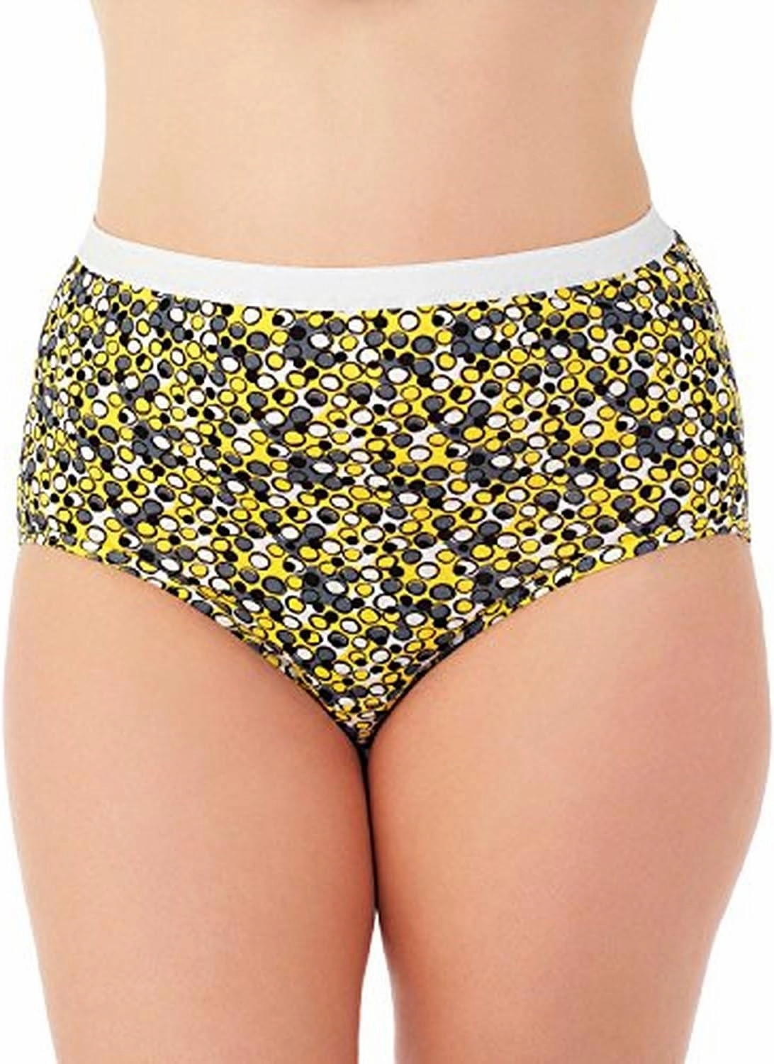 Fruit of the Loom Women's Plus Size "Fit For Me" 5 Pack Cotton Brief Panties