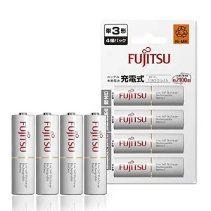 FUJITSU #HR-3UTC(4B) - Standard AA 4 cells 2000mAh Rechargeable Battery - [HR-3UTC(4B) ]
